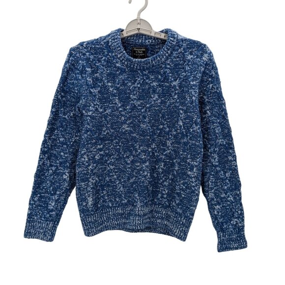 Abercrombie & Fitch Cable Knit Sweater Women Size S Fisherman Heritage Academia - Picture 1 of 11